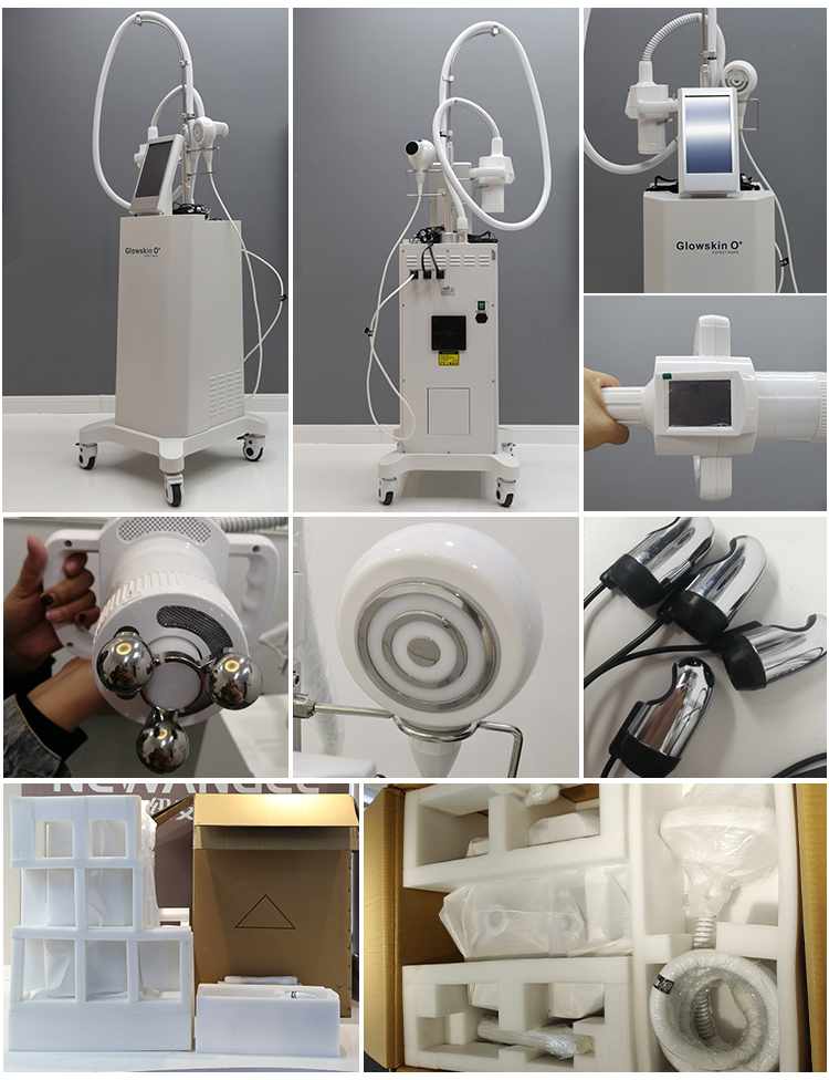 360 Degree Digital Rotation System Vacuum Cavitation RF Roller Fat Reduction Beauty Equipment